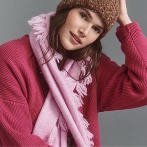 NWT Anthropologie Tasseled Scarf